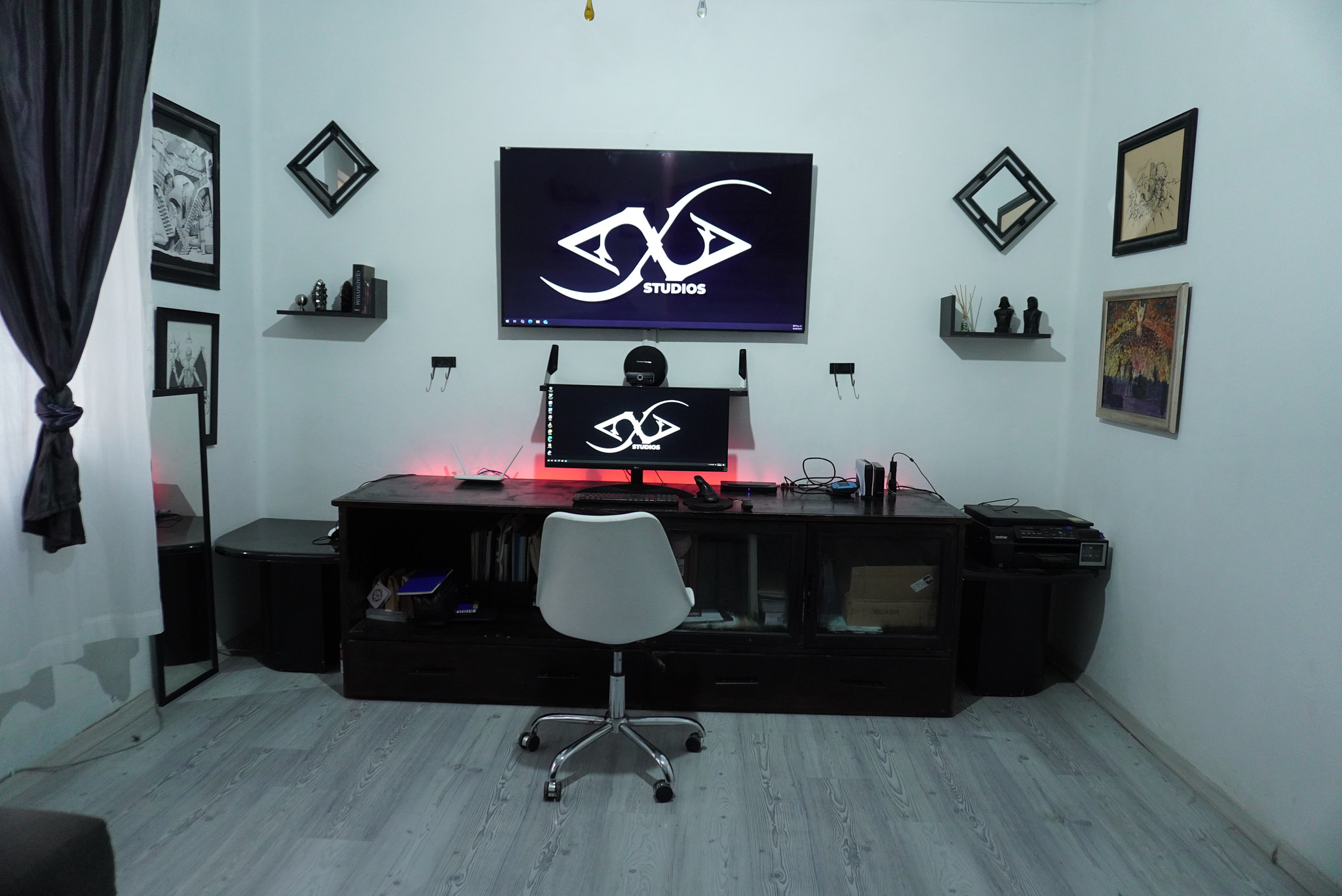 Foro principal de AXA Studios — vista general